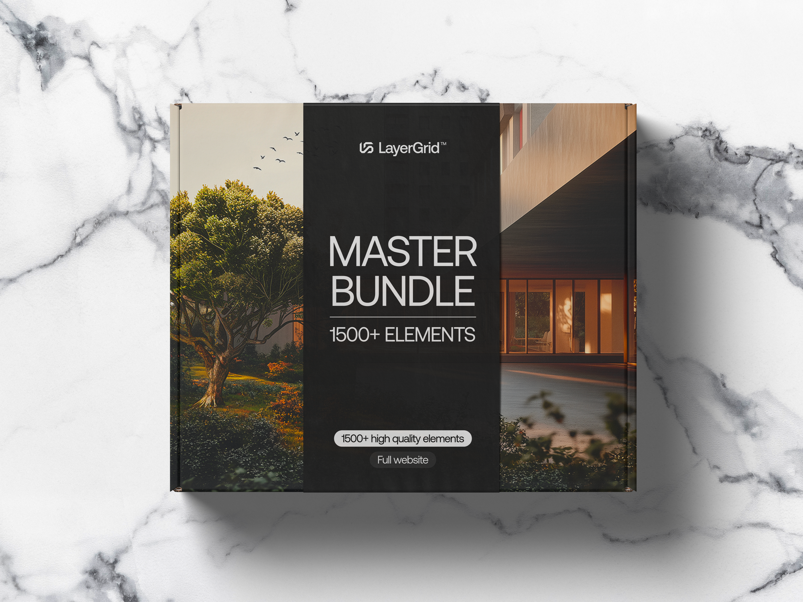 LayerGrid Master Bundle (1500+ Elements)