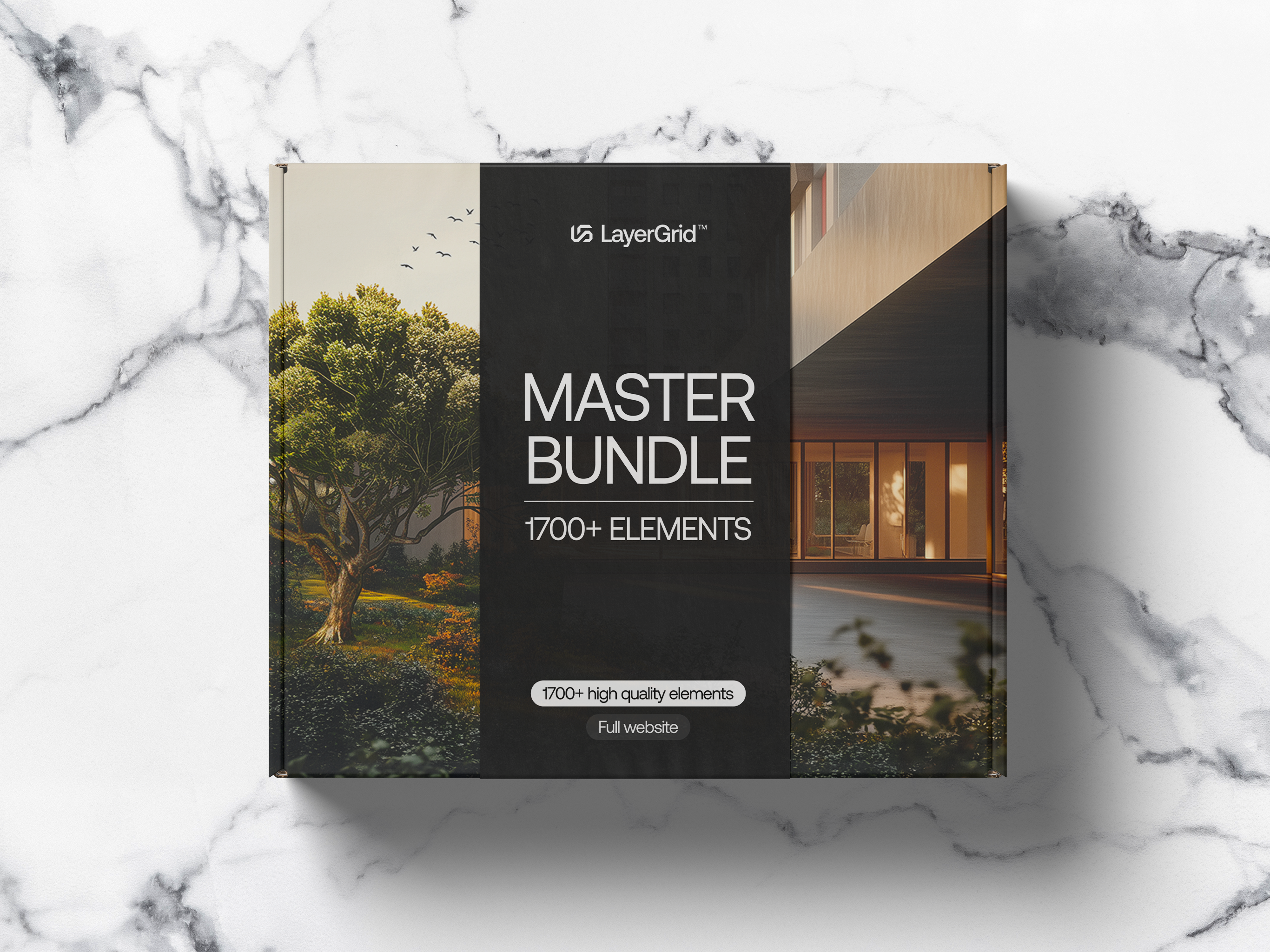 LayerGrid Master Bundle (1700+ Elements)