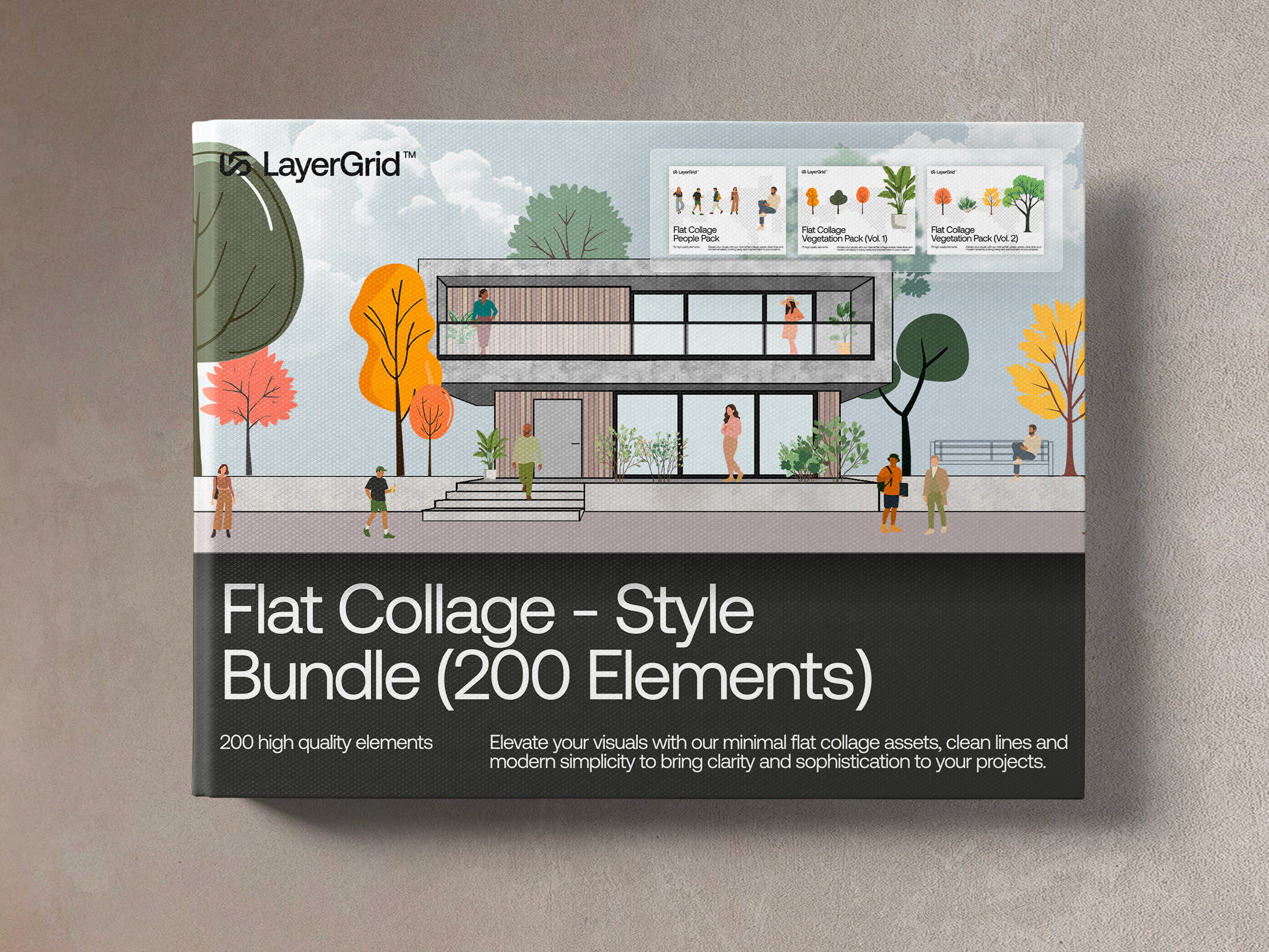 Flat Collage - Style Bundle