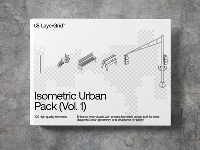 Isometric Urban Pack (Vol.1)