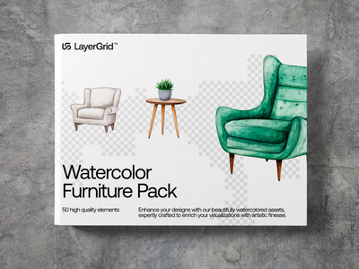 Watercolor Furniture Pack