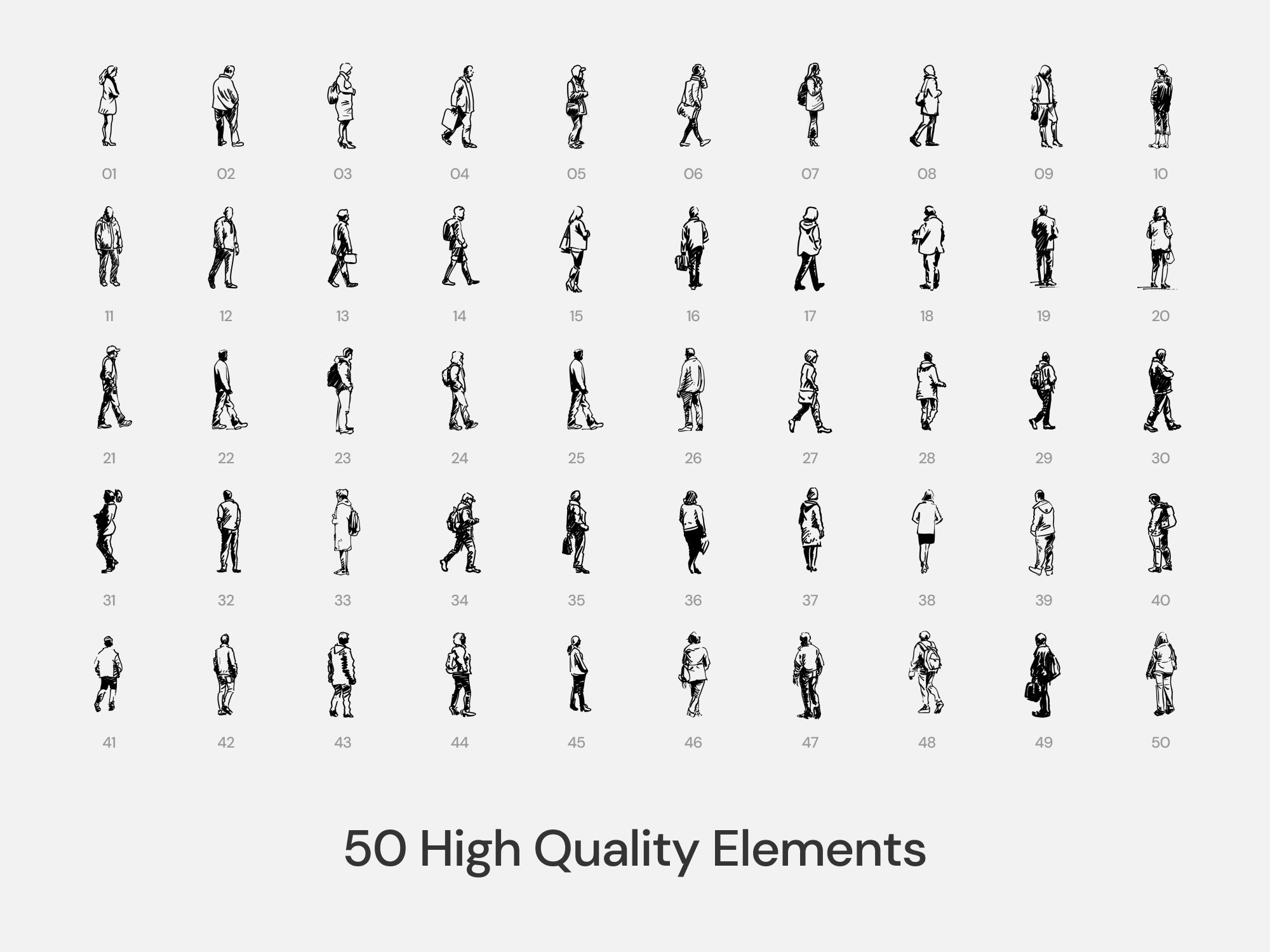 Drawn People Pack