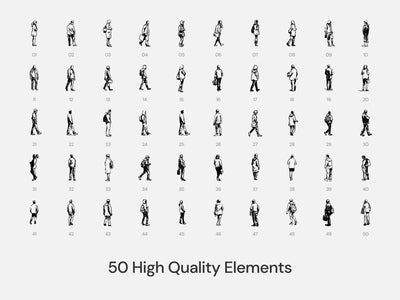Drawn People Pack