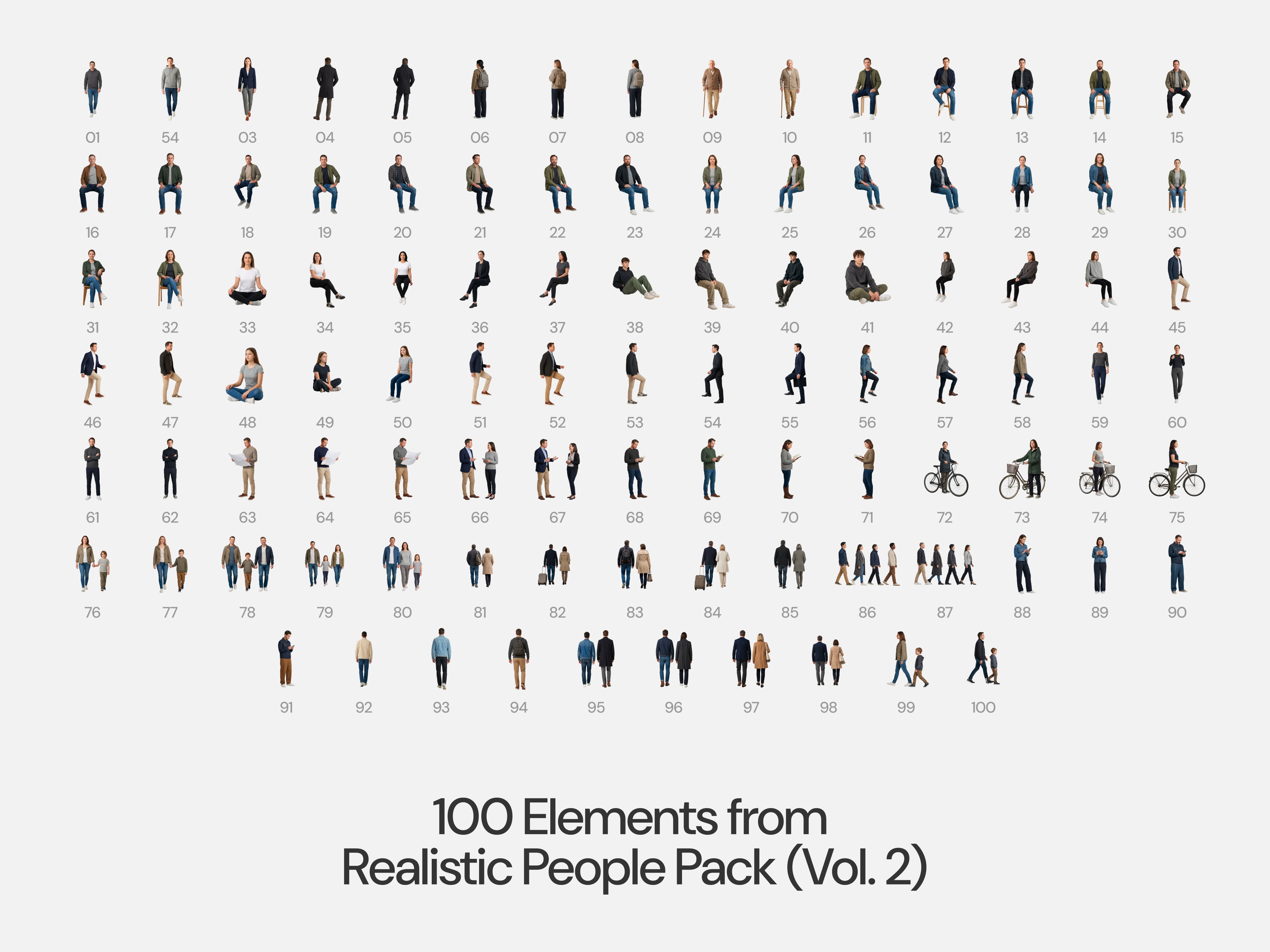 Realistic People Pack (Vol.2)