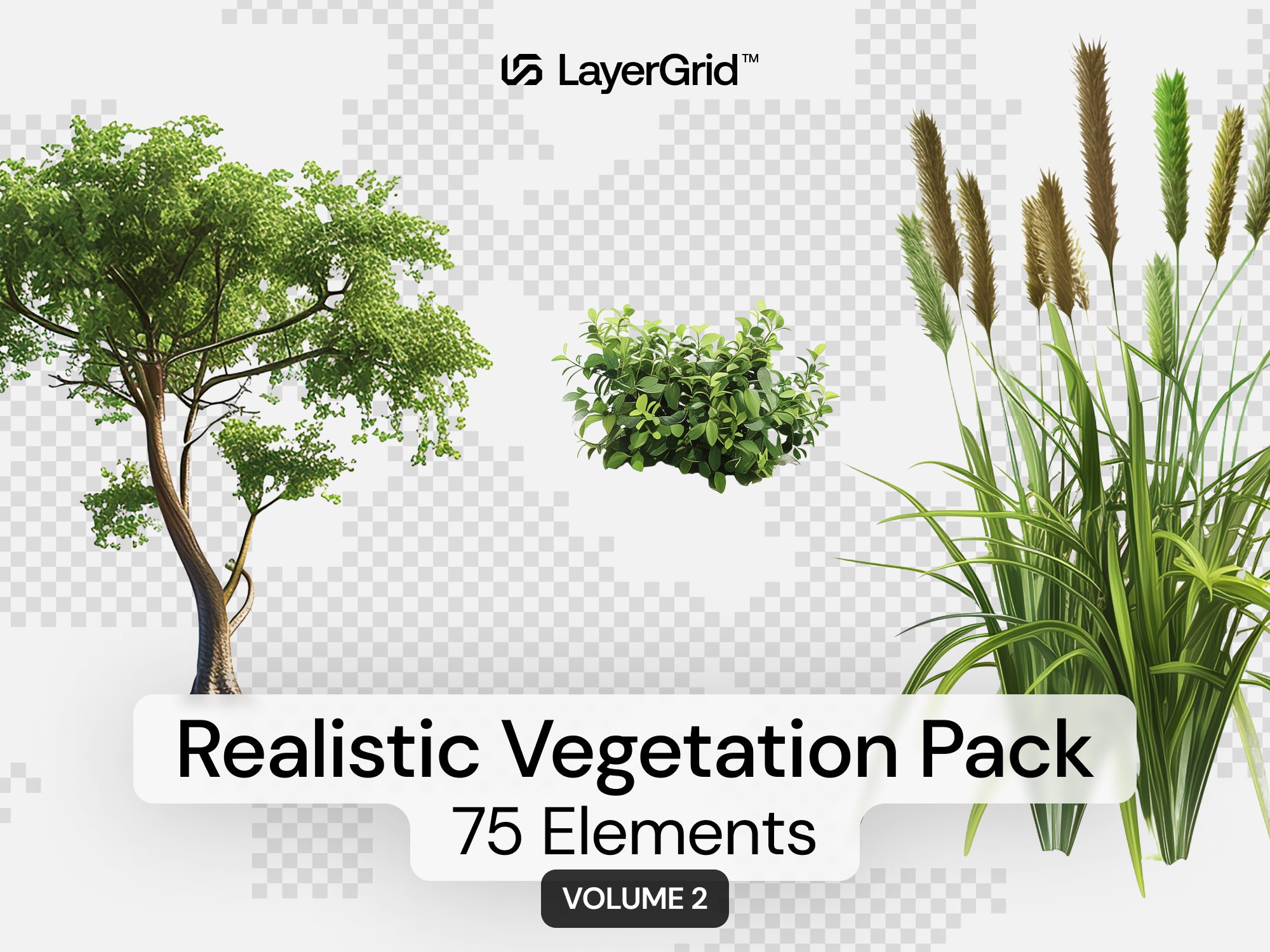 Realistic Vegetation Pack (Vol. 2)